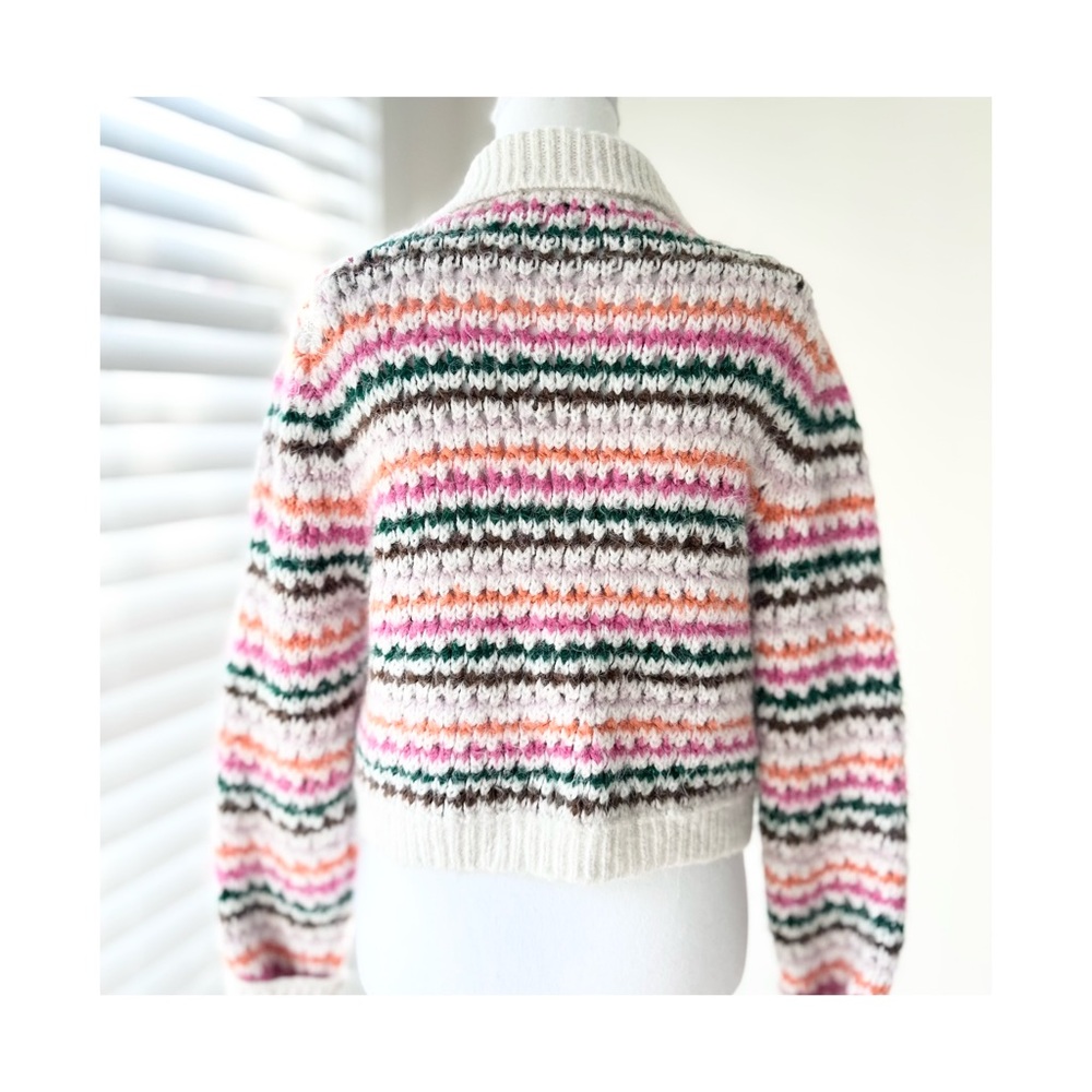 Zara Multicolor Knit Sweater - Picture 5 of 6